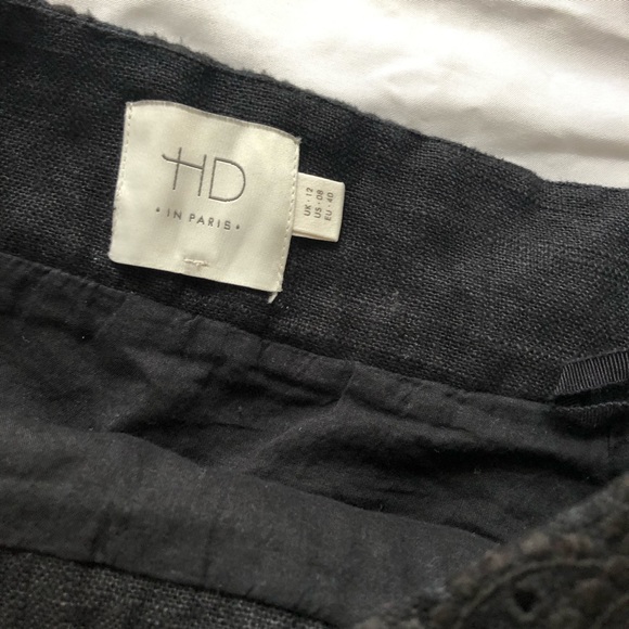 Anthropologie HD in Paris Tiered Fringe Skirt - Picture 6 of 8